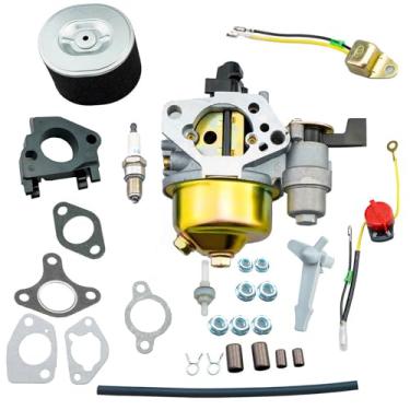 Imagem de Kit de carburador HZ Junta de tubo de combustível isolante para Honda GX340 GX390 Frete portuário 389cc 420cc Champion 389cc 420cc 439cc Generac 389cc 420cc motor bomba de água lavadora de pressão