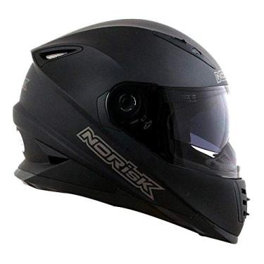 Imagem de Capacete Norisk Ff302 Monocolor Preto Fosco 56/S