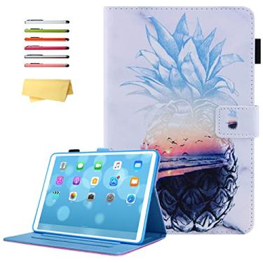 Imagem de UUcovers Capa para iPad Mini 6 2021 (8,3 polegadas) com suporte/porta-lápis/bolsos [hibernar/despertar automático] Capa carteira magnética inteligente de couro PU à prova de choque para iPad Mini 6ª