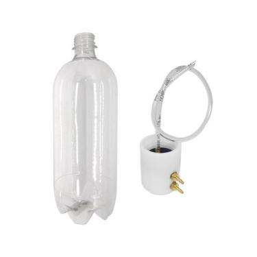 Imagem de Reservatório Garrafa Pet Odontológico 1l C/ Tampa Cristal - RP