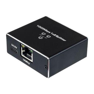 Imagem de Divisor de Rede Gigabit RJ45 1000Mbps 1x2 - Penton