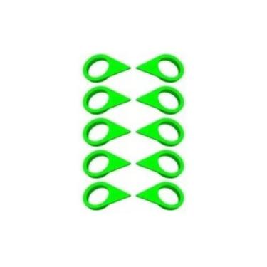 Imagem de 10 Indicador Porca Solta Verde Roda Caminhao 32mm 33mm - TOP-AR