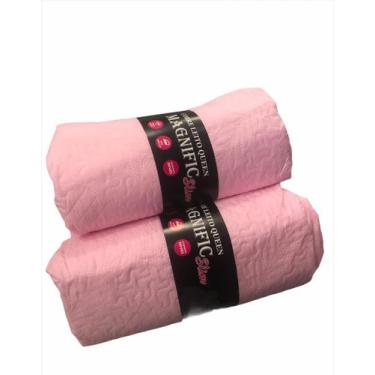 Imagem de Cobre Leito Slim Liso Solteiro Várias Cores - Tuca Casa, Rosa