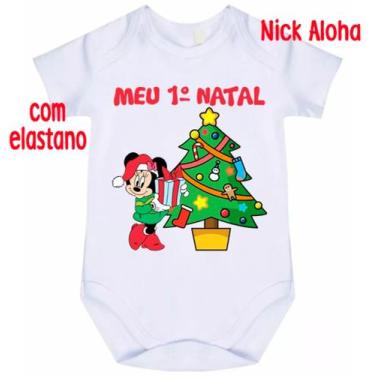 Imagem de body bebê meu primeiro natal cód 2132 - nick aloha, Branco, M