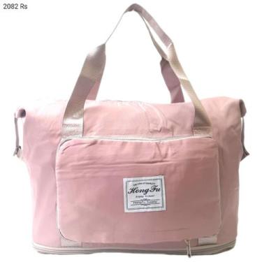 Imagem de Bolsa Sacola Academia / Viagem Expansiva Dobrável Impermeável Superlev