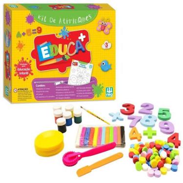 Imagem de Kit De Atividades Educa Mais Nig Brinquedos 480 Baby