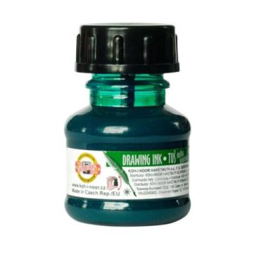 Imagem de Tinta Caligrafia Drawing Ink 20gr Koh-i-noor Verde, 20ML