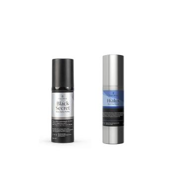Imagem de Kit Black Secret Micro Spikes Peeling E Serum Hialux