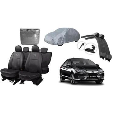 Imagem de Jogo de Capa para Honda City 16-19 com Limpador e Capa de Cobrir - aer