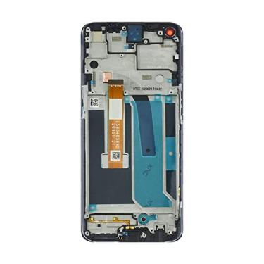 Imagem de Para OnePlus Nord N10 5G 1+ Nord N10 BE2028 BE2026 BE2025 BE2029 Montagem de digitalizador de tela LCD sensível ao toque de 6,5 polegadas com moldura preta de substituição