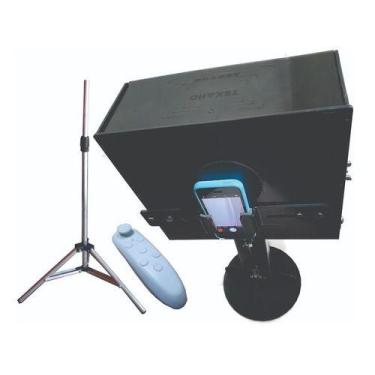Imagem de Teleprompter Baby C/ Tripé, Base, Controle E Adaptador - Texano