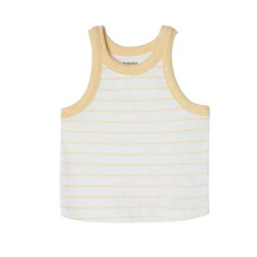 Imagem de Regata Cropped Infantil Hering Amarelo-Feminino