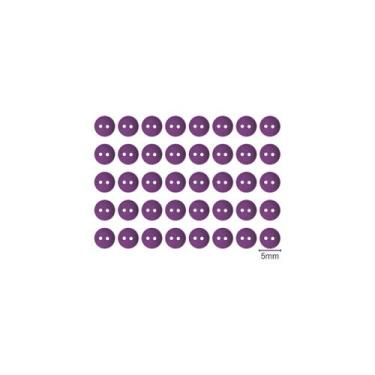 Imagem de Kit 10 Pacotes Mini Botão Redondo 5mm - 400 unidades - We Care About, 
