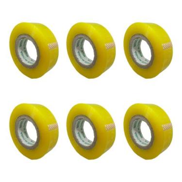 Imagem de Fita Adesiva Transparente Para Embalagem 300M Durex - Kingleen, 6 Unid