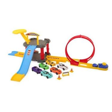 Imagem de Estacionamento Radical 6 Carrinho Brinquedo Carrinho Criança - Pica Pa