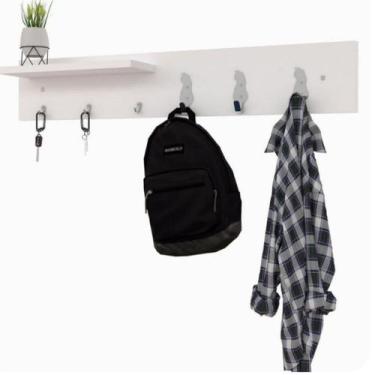 Imagem de Porta Chaves Organizador De Bolsas Com Prateleira B.B.G.C SF - ShopFor