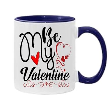 Imagem de SpreadPassion Caneca de café Be My Valentine, presentes para namorado e namorada, ideia de presentes de dia dos namorados, presente para marido e esposa, ideia de presente de aniversário do dia dos