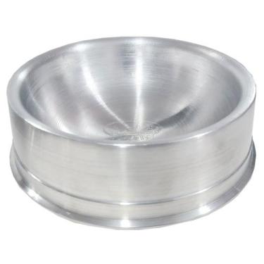 Imagem de Comedouro Pesado de Aluminio Para Cães Avipet Tamanho Medio