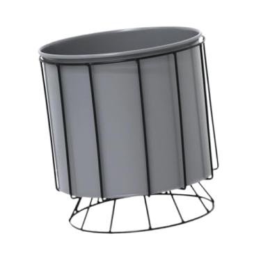 Imagem de Generic Suporte de metal para plantas, vaso de chão, moderno suporte para flores, suporte de chão para flores, vaso decorativo para plantas, vaso de plantas , Gey