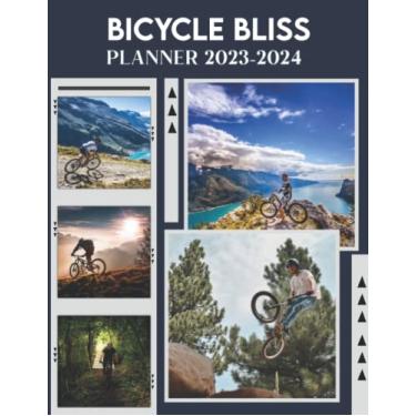Imagem de Bicycle BlissPlanner Calendar 2023-2024: Bicycle Bliss2023-2024 Monthly Large Planner, 2023-2024 Planners For Men Dad Boys, Christmas Birthday Gifts For Student Teacher