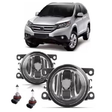 Imagem de Par Farol De Milha Universal CRV 2012 2013 2014 2015 + Lâmpada