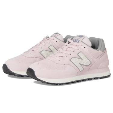 Imagem de New Balance Tênis feminino 574 V2 Spring, Açúcar rosa/sal marinho, 36