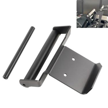 Imagem de MOQIAOSEIKO Compatível com CFMOTO 450MT 450 MT MT450 2024 2025 Suporte de expansão de motocicleta Suporte GPS Suporte de extensão de montagem de navegação