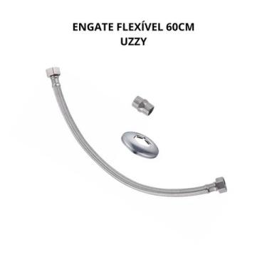 Imagem de Engate Flexível Metal 60 cm 1/2'' - Uzzy