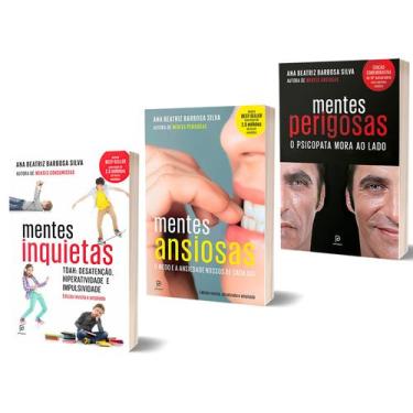 Imagem de Kit Livro Mentes Perigosas + Mentes Ansiosas + Mentes Inquietas - Dra.