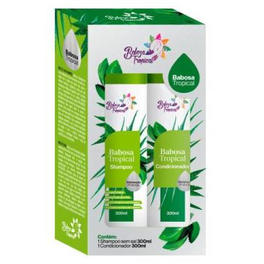 Imagem de Kit Shampoo e Condicionador 300ml Babosa Tropical - Tropical Aromas