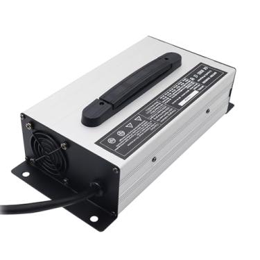 Imagem de Carregador de bateria 1200W Carregador de bateria de chumbo-ácido 12V/ 24V/36V/48V/60/72V Carregador de bateria para empilhadeira para empilhadeira elétrica, carrinho de golfe,36v 25a,F
