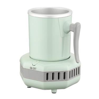 Imagem de Quick Cooling Cup Portable Mini Summer Coolers Electric Drink Instant Cooler Home Office Cold Drink Machine Quick Cooling Mug, for Cola Beer Coffee Juice Blue/387(Green)