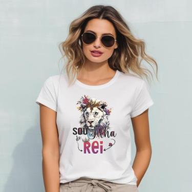 Imagem de Camiseta Feminina Evangelica Crista Lindas Estampas Religiosas - Fatto