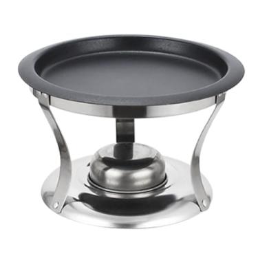 Imagem de Aço Inoxidável Premium Portátil Coreano Churrasqueira Grade de Fogão Mini -camping Com Tampa de Incêndio Ideal para Viagens Ao Ar Livre e Churrasco de Família (Pequeno)