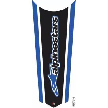 Imagem de Adesivo Faixa Gravata Tanque Resinado Cg Apinestars 078 - Resitank