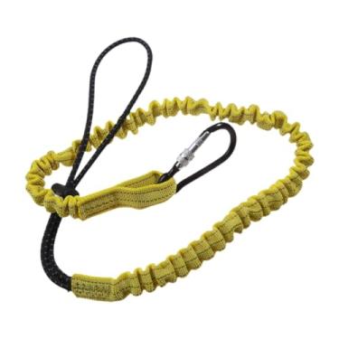 Imagem de Aymzbd Colidelador de ferramentas com fivela de amarração corda de corda, Amarelo