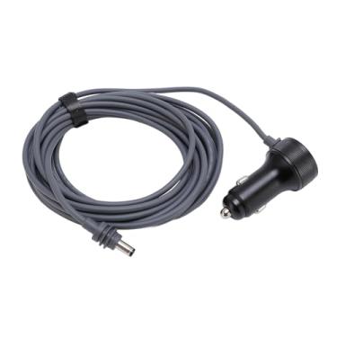 Imagem de 3 Em 1 Carregador de Carro DC Cabo de Alimentação, Porta Dupla USB Tipo C e USB um Cabo do Carregador de Carro Com Display de Tensão Digital para Conexão Estável Em Veículos