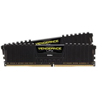 Imagem de Corsair Memória de desktop Vengeance LPX 16GB (2 x 8GB) DDR4 3200 (PC4-25600) C16 1,35V - Preto
