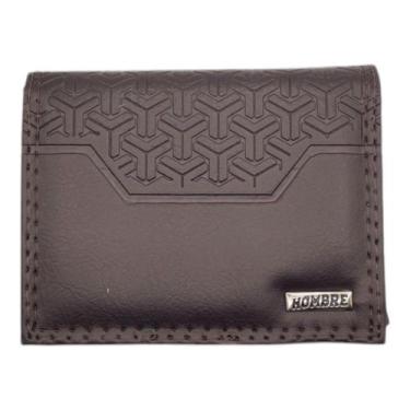 Imagem de Carteira Slim material sintético Minimalista RFID 6 Cartões CNH Notas 