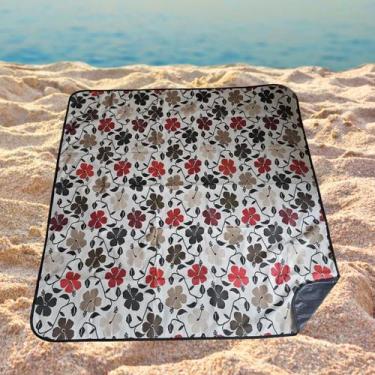 Imagem de Esteira Casal para Praia/Piscina/Resort IMPERMEÁVEL, Dobrável e Seca R