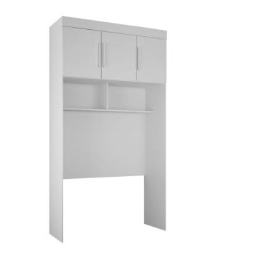 Imagem de Modulado Aero Solteiro 3 Portas - Orion-Branco - Leifer Móveis