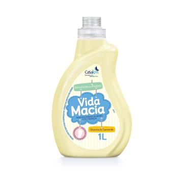 Imagem de Amaciante Vida Macia para Roupinhas de Bebê Glicerina & Camomila 1L Casa km