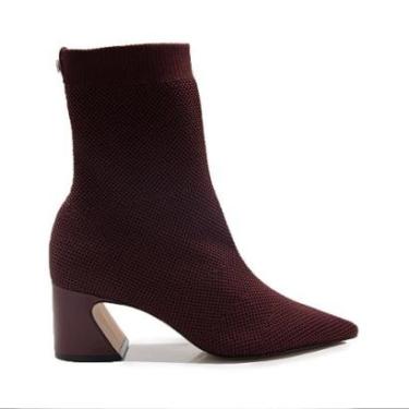 Imagem de Bota Carrano Knit Salto Bloco-Feminino