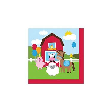 Imagem de Creative Converting 665506 guardanapos itens de mesa, tamanho único, multicolorido, pacote com 16