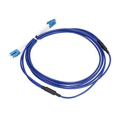 Imagem de Cabo óptico blindado, cabo de fibra óptica estável LC/UPC‑LC/UPC Boa repetibilidade para áreas externas em áreas classificadas(5 metros)