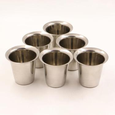 Imagem de Spillbox Copos de aço inoxidável | Vidro | Copos | Conjunto de copos de aço inoxidável | Quente ou frio por mais tempo - Copo simples tamanho 1 (pacote com 6)