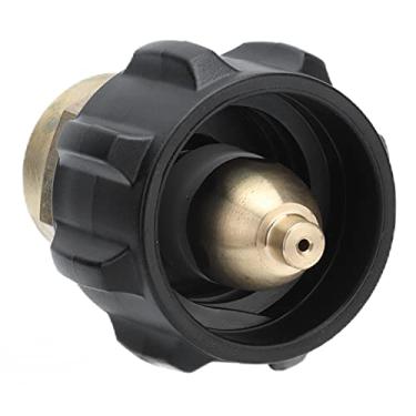 Imagem de Adaptador de Recarga Couplador de Cilindro de Cilindro Válvula de Propano a Gás Conveniente Conveniente à Prova de Ferrugem Durável