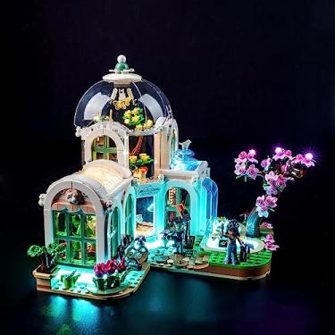 Imagem de BrickBling Luz LED para Lego Friends Botanical Garden 41757 Building (sem modelo, apenas luzes), kit de iluminação criativa para Lego 41757, ilumina sua estufa