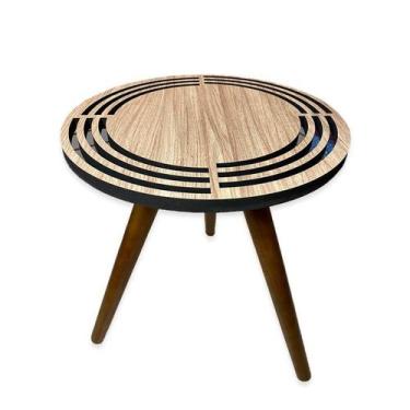 Imagem de Mesa De Canto Apoio Pequena Decor Tamako - Ref 05 Madeira