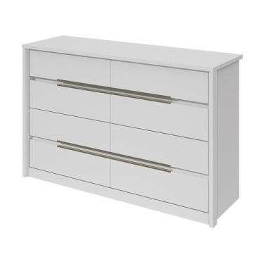 Imagem de Cômoda Urban 8 GV Branca - Lopas, Branco